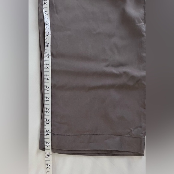 For The Republic Wide Leg Pants Taupe Tencel Lightweight Women’s XL Cropped - Picture 10 of 10